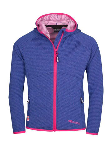 Trollkids Mädchen Fleece Jacke "Sogndal" in Marineblau/Magenta