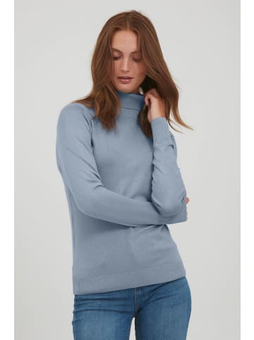 b.young Rollkragenpullover in grau