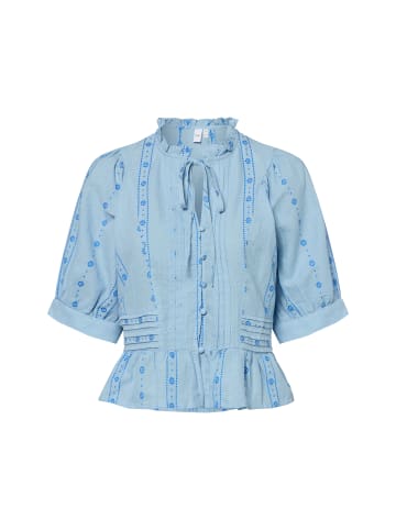 Y.A.S Bluse YASCina in hellblau blau