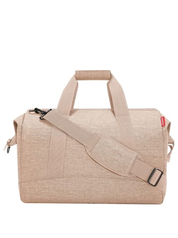 Reisenthel travelling allrounder L - Reisetasche 48 cm (leo vanilla) in twist coffee