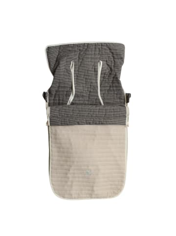 Kaiser Naturfellprodukte Windy Sommer Kinderwagenfußsack sand stripes