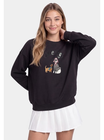 myMo Women Sweatshirt in Black