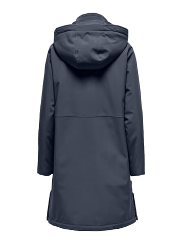 Langer Parka in Ombre Blue 1