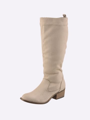 Andrea Conti Stiefel in taupe