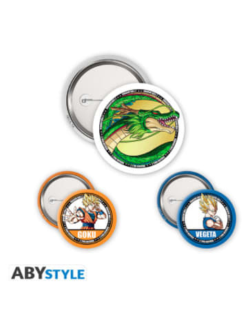 Abysse Deutschland Nonbook - DRAGON BALL - Badge Pack - DBZ/Goku, Vegeta & Shenron
