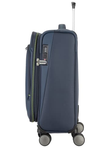 American Tourister Trolley Wanderlite Spinner S Exp in Dark Navy