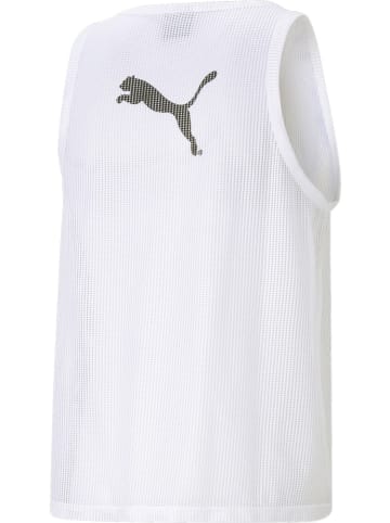 Puma T-Shirt "Bib" in Weiß