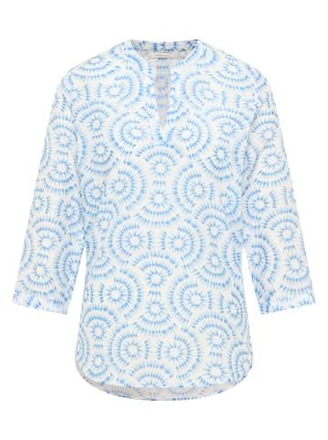 Eterna Bluse LOOSE FIT in azurblau