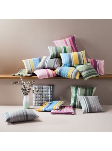 REDBEST Baumwolle, Gewebt Stuhlkissen 2er-Pack in blau-gelb