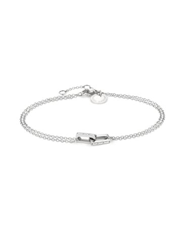 LIEBESKIND BERLIN Armband The Festive Mini Link Sparkle in silber