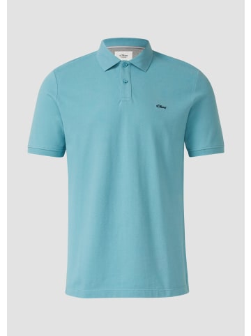 s.Oliver Polo-Shirt in 6603_türkis