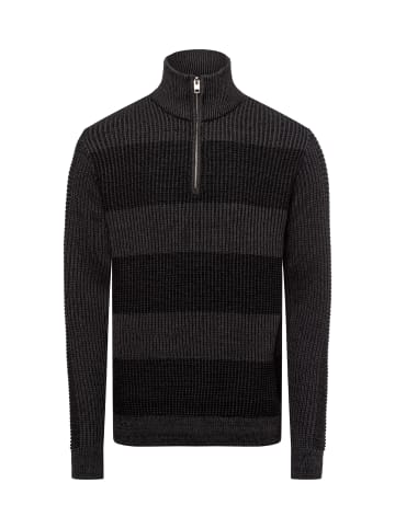 Jack & Jones Pullover JJHugo in schwarz grau - 0001