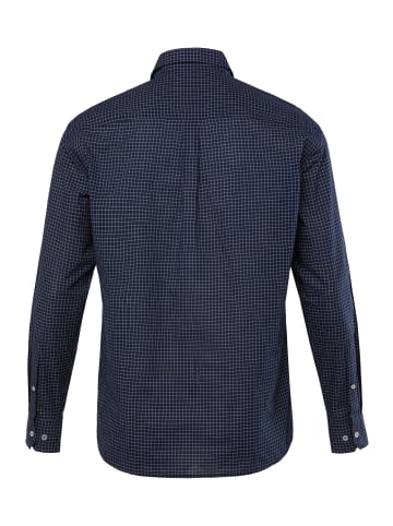 Men Plus Hemd in dunkles königsblau