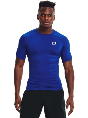 Under Armour T-Shirt "T-Shirt HeatGear Armour" in Blau