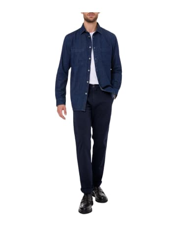 Pierre Cardin Stoffhose / Chino PC-COLMAR tapered in Blau