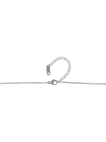 Adeliás Damen Halskette mit Anhänger – aus Edelstahl in silber