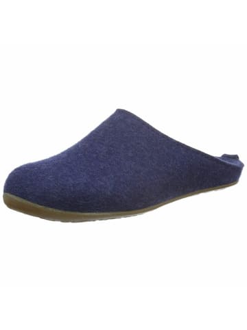 HAFLINGER Hausschuhe in blau