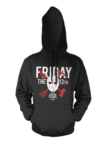 Friday The 13th Hoodie in Schwarz