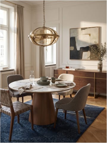 Esstisch Sinterstein auf MDF, Modern, für Esszimmer