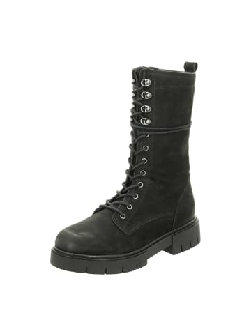 PS Poelman Schnürstiefel in Schwarz