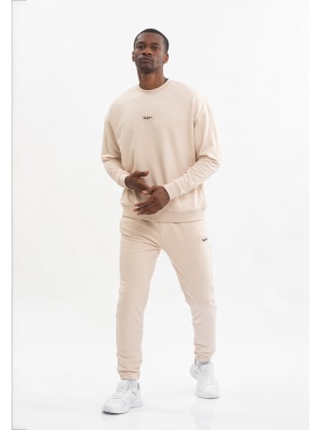Tom Barron Freizeitanzug MENS OVERSIZE SPORT TRACKSUIT PANT AND SWEATSHIRT in ecru