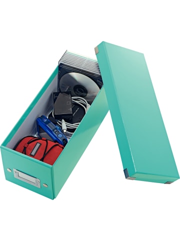 Leitz Ablagebox Click & Store CD eisblau