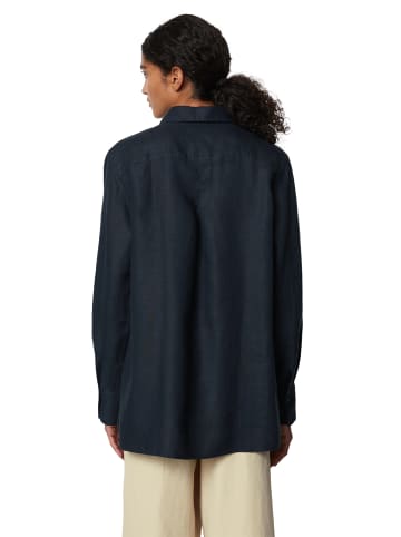 Marc O'Polo Leinenbluse regular in deep blue sea