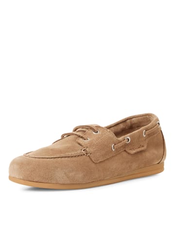 Tamaris Schnürhalbschuh in taupe