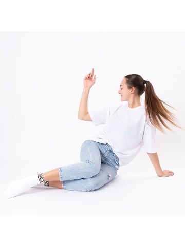 Occulto 3er Pack Motiv Quarter Socken Gianna in Leomix