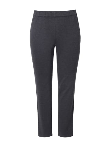 Ulla Popken Hosen in mittel grau melange