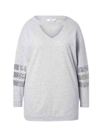 Angel of Style Sweatshirt in hellgrau mélange