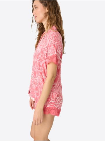 P.J. Salvage Pyjamaoberteil Lazy Days in rosenholz