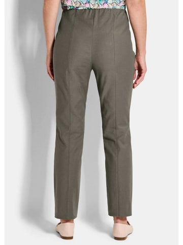 GOLDNER Jerseyhose mit Schlupfbund in salbei