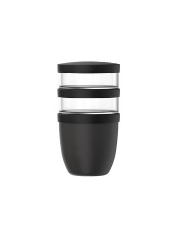 Mepal Lunchpot Ellipse 500 ml + 2x 200 ml in Nordic Black