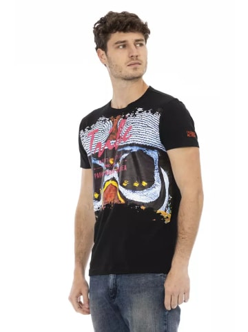 Trussardi Action Schwarz Baumwolle Herren T-Shirt