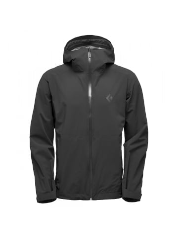 Black Diamond M STORMLINE STRETCH RAIN SHELL in Schwarz