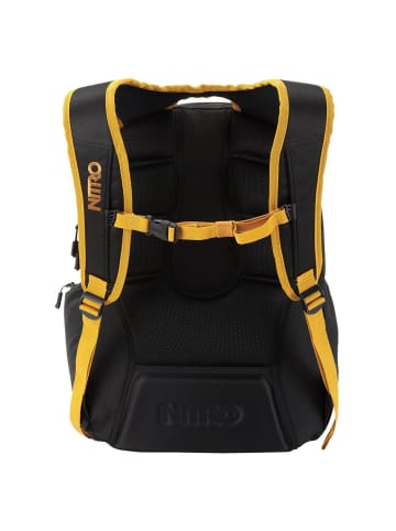 Nitro Hero - Laptoprucksack 17" 52 cm in golden black