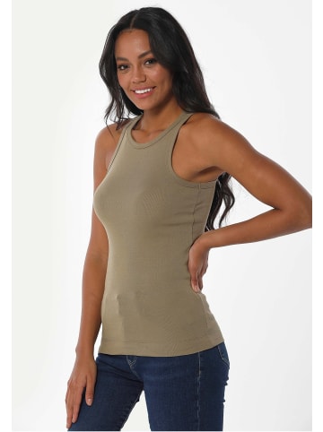Organication Top "WCASUAL014" in Oliv