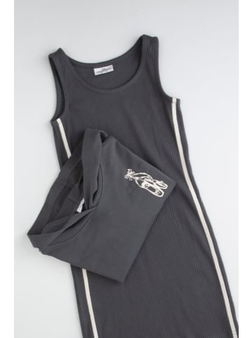 Coccodrillo Kleid mit Sweatshirt in schwarzgrau