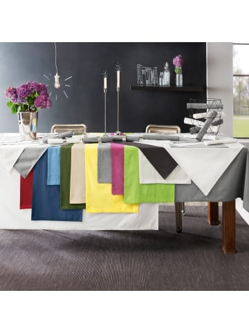 REDBEST Baumwolle Serviette 6er-Pack Seattle in weiß