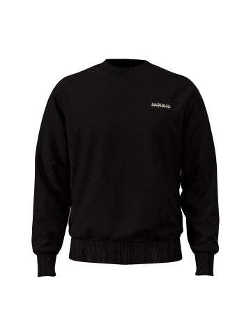 Napapijri Sweatshirt 'Small Box' in schwarz