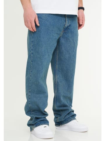DAILY COTTON Jeans - DCCOTIA Lange Hose Loose-Fit Baggy in Vintage Blue