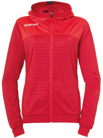 Kempa Trainingsjacke "Emotion 2.0 Kapuzenjacke Women" in Rot
