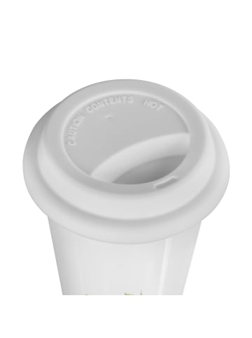 Mr. & Mrs. Panda Thermobecher Küchenmagie Design ohne Spruch in Weiß