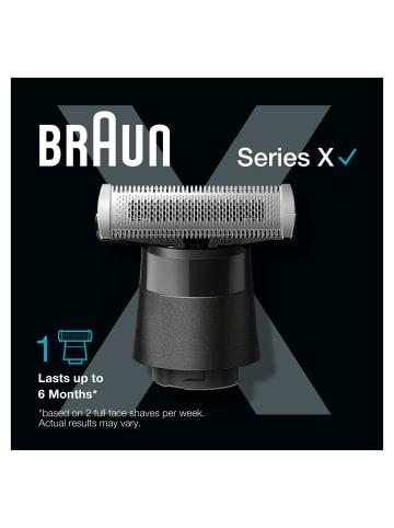 Braun Scherkopf "Series X - XT20" in Schwarz
