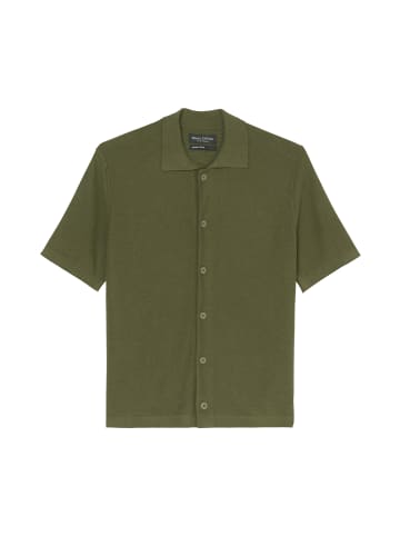 Marc O'Polo Kurzarm-Pullover regular in olive