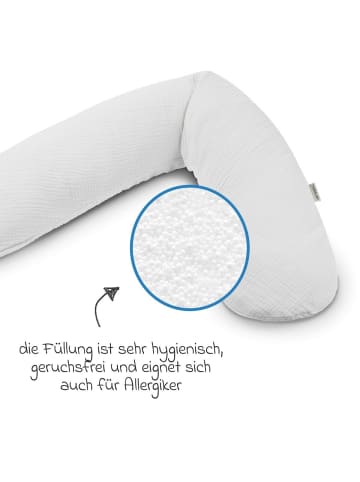 Theraline Stillkissen Das Original mit feiner Perlen-Füllung in grau