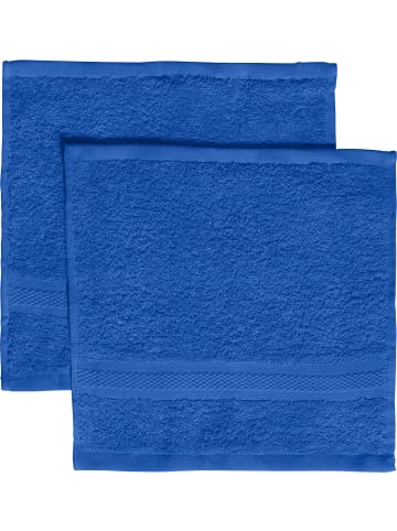 REDBEST Frottier Seiftuch 2er-Pack Chicago in royalblau