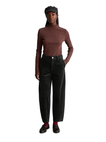 Marc O'Polo DENIM Cordhose Model Airin barrel leg in Schwarz