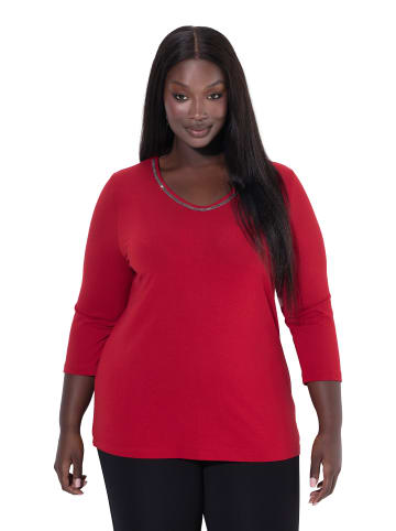 Ulla Popken Shirt in kirschrot